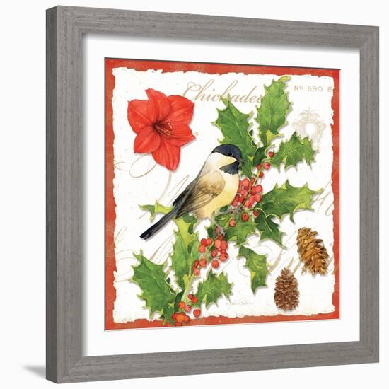 Holiday Birds I-Julie Paton-Framed Art Print