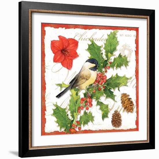 Holiday Birds I-Julie Paton-Framed Art Print