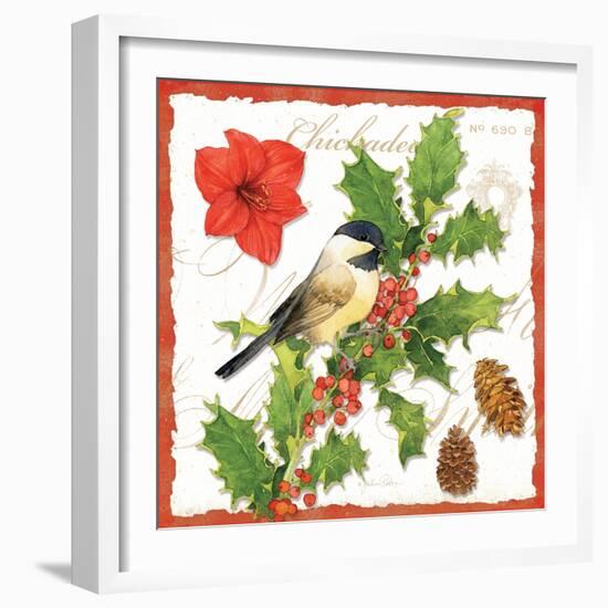 Holiday Birds I-Julie Paton-Framed Art Print