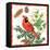 Holiday Birds II-Julie Paton-Framed Stretched Canvas