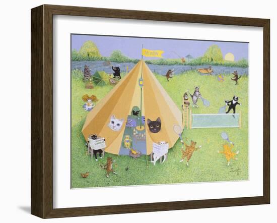 Holiday Camp-Pat Scott-Framed Giclee Print