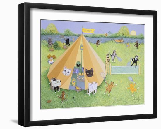 Holiday Camp-Pat Scott-Framed Giclee Print