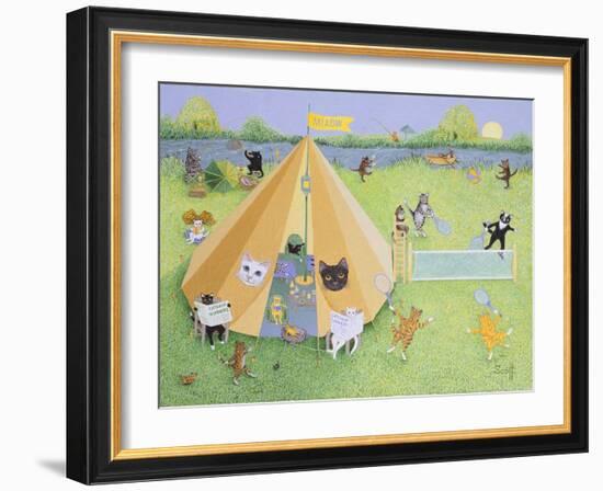 Holiday Camp-Pat Scott-Framed Giclee Print