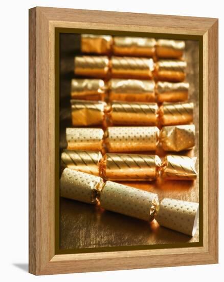 Holiday Candies Wrapped in Gold-null-Framed Premier Image Canvas