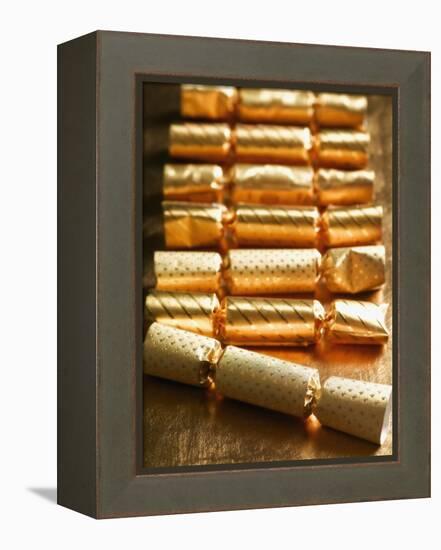 Holiday Candies Wrapped in Gold-null-Framed Premier Image Canvas