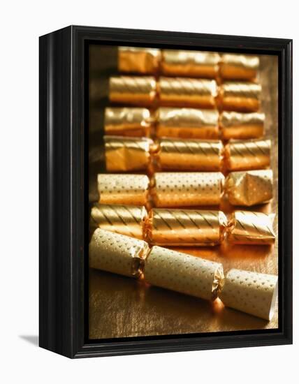 Holiday Candies Wrapped in Gold-null-Framed Premier Image Canvas