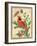 Holiday Cardinal-Julie Paton-Framed Art Print