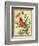 Holiday Cardinal-Julie Paton-Framed Art Print