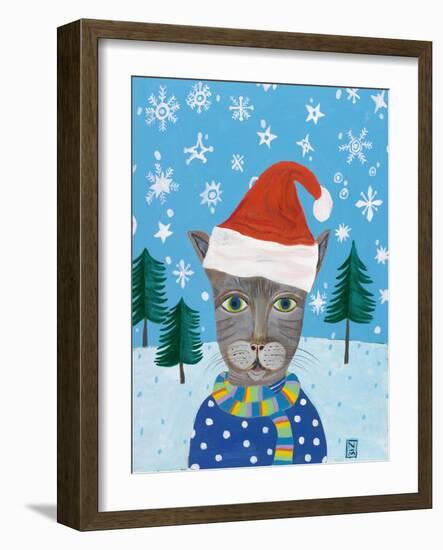 Holiday Cat-Nathaniel Mather-Framed Giclee Print