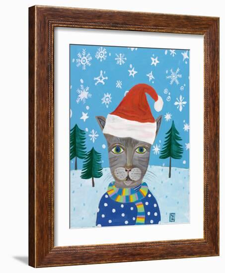 Holiday Cat-Nathaniel Mather-Framed Giclee Print