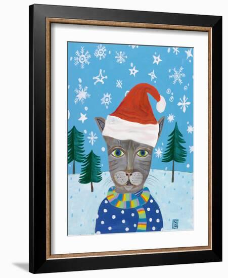 Holiday Cat-Nathaniel Mather-Framed Giclee Print
