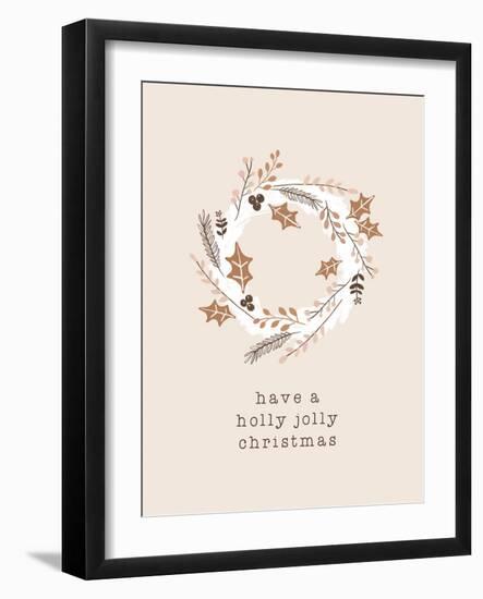 Holiday Charm - Jolly-Dana Shek-Framed Giclee Print