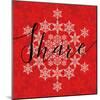 Holiday Charms II Red-Veronique Charron-Mounted Art Print