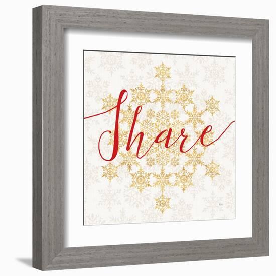 Holiday Charms II-Veronique Charron-Framed Art Print