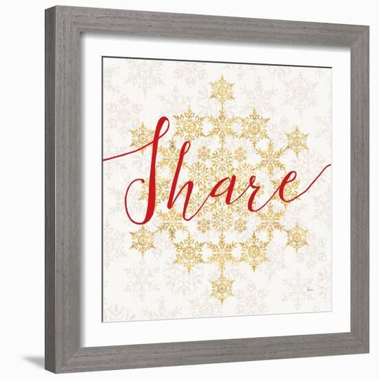 Holiday Charms II-Veronique Charron-Framed Art Print