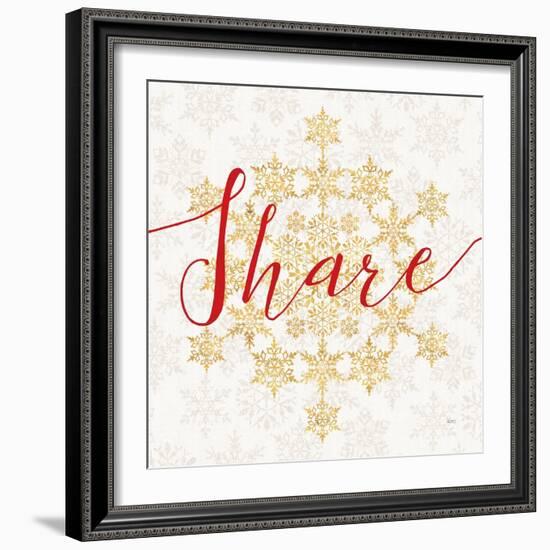 Holiday Charms II-Veronique Charron-Framed Art Print