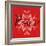 Holiday Charms III Red-Veronique Charron-Framed Art Print