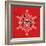 Holiday Charms IV Red-Veronique Charron-Framed Art Print