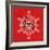 Holiday Charms IV Red-Veronique Charron-Framed Art Print