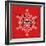 Holiday Charms IV Red-Veronique Charron-Framed Art Print