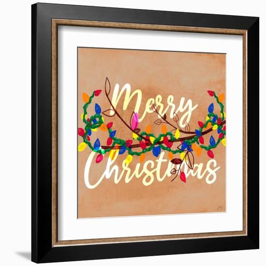 Holiday Cheer - Christmas Lights-Stella Chang-Framed Art Print