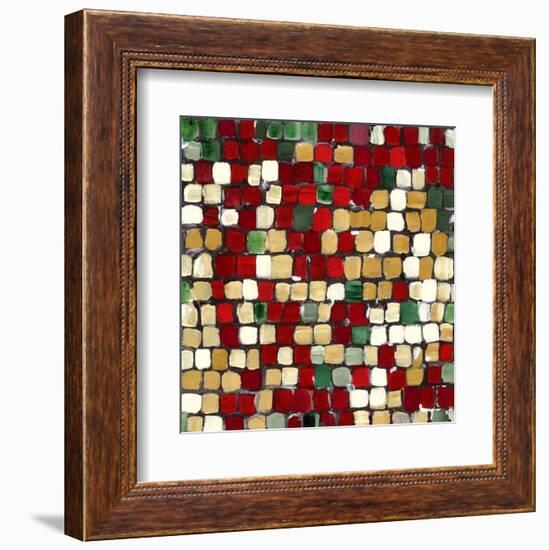 Holiday Cobbles-Stacey Wolf-Framed Art Print