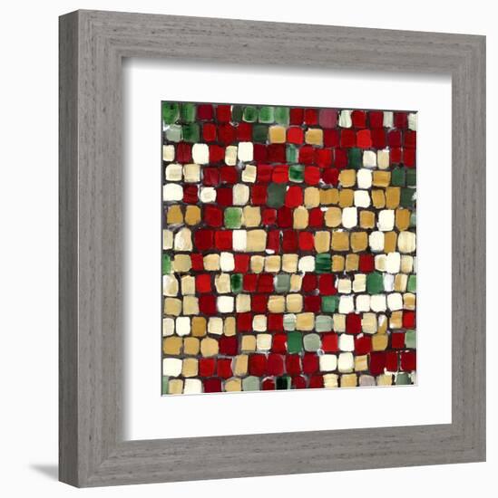 Holiday Cobbles-Stacey Wolf-Framed Art Print