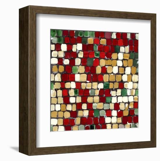 Holiday Cobbles-Stacey Wolf-Framed Art Print