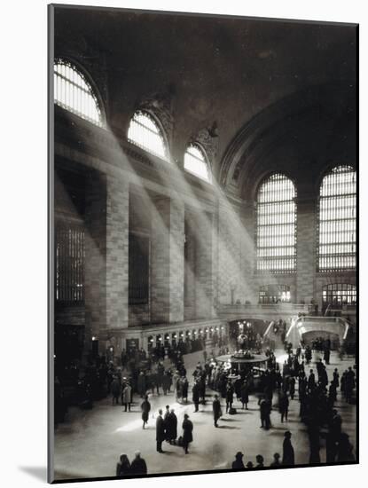 Holiday Crowd at Grand Central Terminal, New York City, c.1920-American Photographer-Mounted Photographic Print