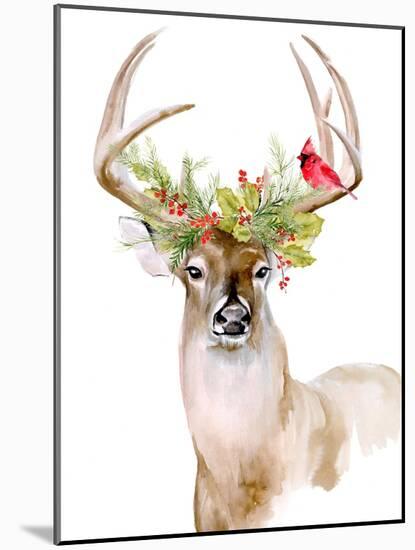 Holiday Deer I-Jennifer Parker-Mounted Art Print