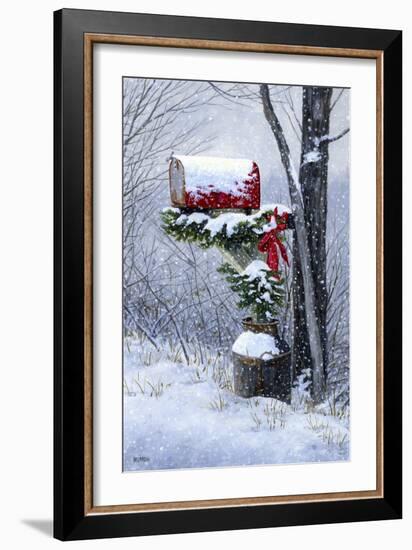 Holiday Delivery-John Morrow-Framed Giclee Print