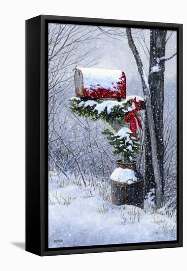 Holiday Delivery-John Morrow-Framed Premier Image Canvas
