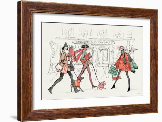 Holiday Fashionistas I-Anne Tavoletti-Framed Art Print