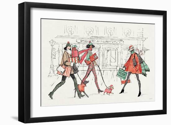 Holiday Fashionistas I-Anne Tavoletti-Framed Art Print