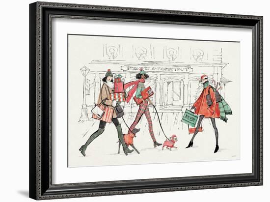 Holiday Fashionistas I-Anne Tavoletti-Framed Art Print