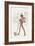 Holiday Fashionistas III-Anne Tavoletti-Framed Art Print