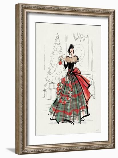 Holiday Fashionistas V-Anne Tavoletti-Framed Art Print