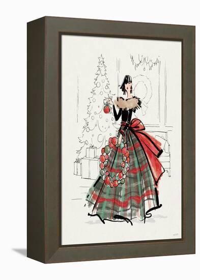 Holiday Fashionistas V-Anne Tavoletti-Framed Stretched Canvas
