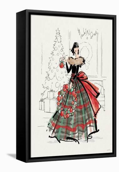 Holiday Fashionistas V-Anne Tavoletti-Framed Stretched Canvas