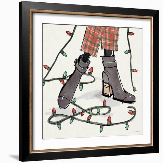 Holiday Fashionistas VI-Anne Tavoletti-Framed Art Print