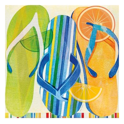holiday flip flops