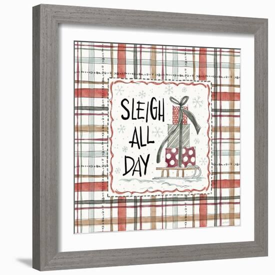 Holiday Fun VI-Anne Tavoletti-Framed Art Print