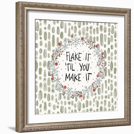 Holiday Fun VII-Anne Tavoletti-Framed Art Print