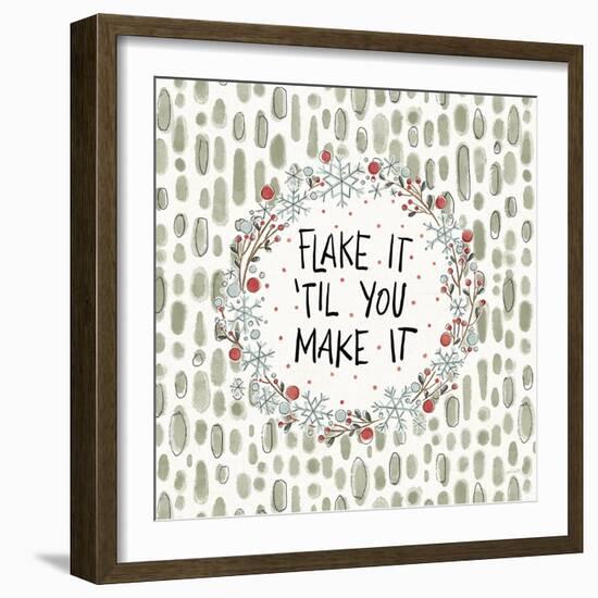 Holiday Fun VII-Anne Tavoletti-Framed Art Print