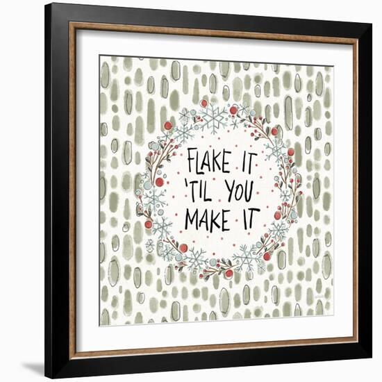 Holiday Fun VII-Anne Tavoletti-Framed Art Print