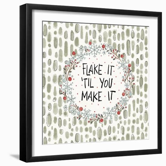 Holiday Fun VII-Anne Tavoletti-Framed Art Print