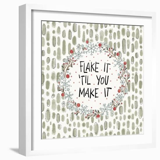 Holiday Fun VII-Anne Tavoletti-Framed Art Print