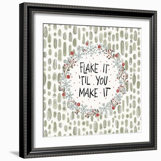 Holiday Fun VII-Anne Tavoletti-Framed Art Print