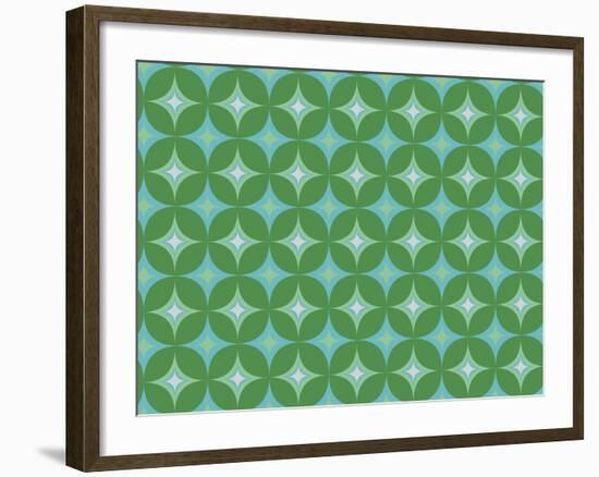 Holiday Geo Design-Joanne Paynter Design-Framed Giclee Print