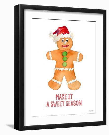 Holiday Gingerbread Man I-Lanie Loreth-Framed Art Print